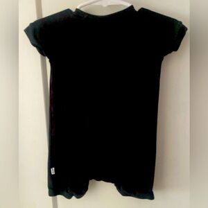 Little Sleepies Black Play Romper 3-6 Months